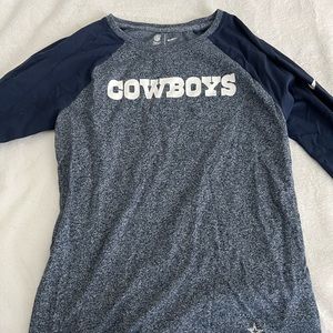 Dallas Cowboys 3/4 sleeve shirt
